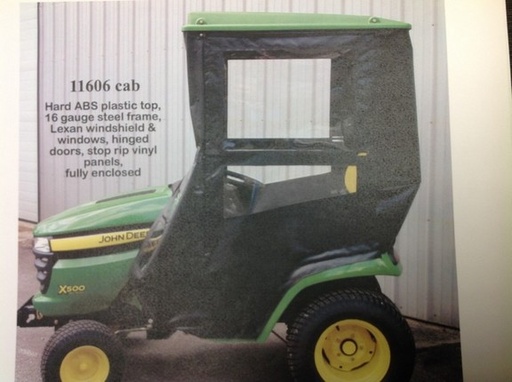 [to come] 2023 Original Tractor Cab OTC 11606 cab for JD X500, X530, X540 L&G tractors